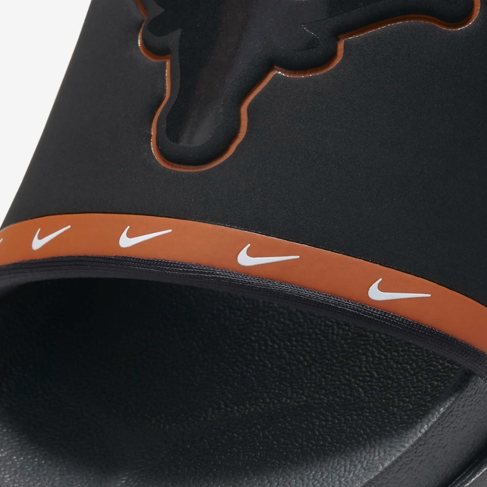 NWT Men's Nike University of Texas Longhorns Off-Court Slides - Picture 3 of 10